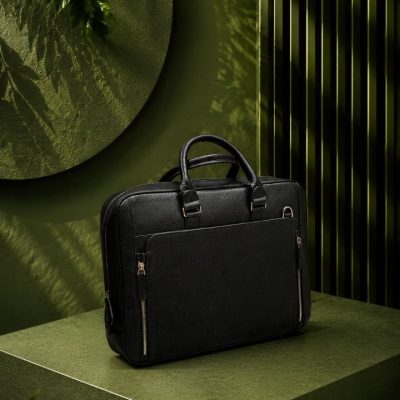 کیف اداری چرم طبیعی مدل آترین